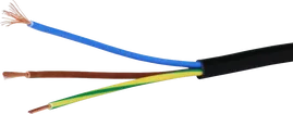 Kabel Td 3×1mm² LNPE sz Eca Ring à 100m Ring à 100m