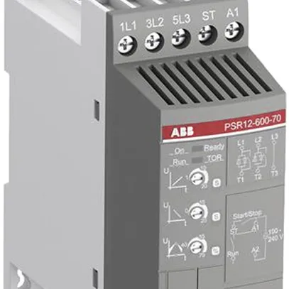 Démarreur progressif ABB PSR 3kW/5.5kW 230/400V tension de commande 100…250VAC 