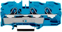 Durchgangsklemme WAGO TopJob-S 10mm² 3L blau Serie 2010 