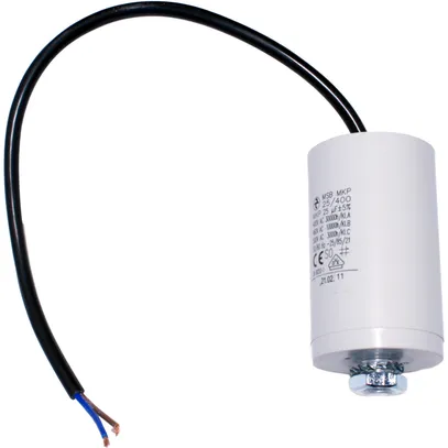 Condensateur de service HYDRA MSB MKP 25/400, 25µF ≤400/500VAC, câble, IP54 