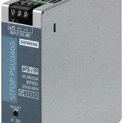 Alimentation Siemens SITOP, IN: 48VDC, OUT: 24VDC/3.5A 