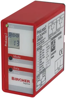Schleifendetektor BBC Bircher ProLoop2 für 1 Schleife, 11-pol 230VAC 