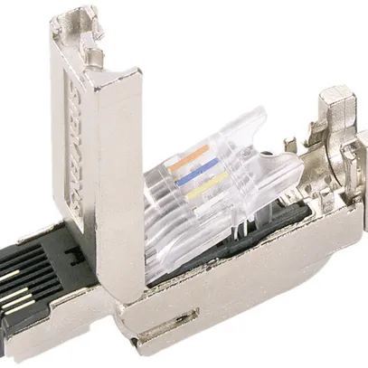 Steckverbinder Siemens IE FC RJ45 Plug 2×2 Kat.5 100Mbit/s 180° Metall 