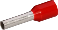 Embout de câble type A isolé 1.5mm²/8mm rouge 