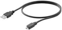 USB-Kabel Weidmüller USB A USB Micro, PVC 1.8m 