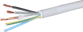 Câble d'appareil 5x2,5mm² 3LNPE s.halog. grc, Rouleau à 100m 