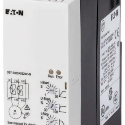 Démarreur progressif Eaton DS7 24A 3L 200…480VAC, 24VAC/DC 
