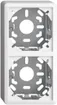 Capot avec plaque de base 2×39mm pour combinaison FX vertical/horizontal blanc 