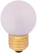 Lampe LED ELBRO E27 0.7W 230V blanc chaud mat 