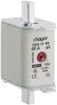 Fusibile HPC Hager DIN00 400VAC 80A gG/gL segnalatore centrale inossidabile 