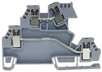 Durchgangs-Reihenklemme Woertz 1.5…4mm² 32A 400V Schraub.2×2 TH35/G32 gu 