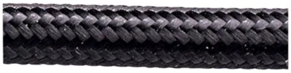 Cavo tessile Roesch, 3×1.5mm², PNE rotondo, nero 