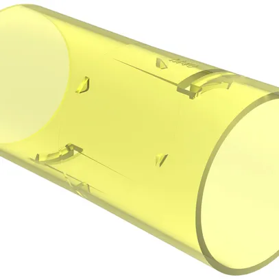 Manchon de jonction Spotbox M40 jaune-transparent 