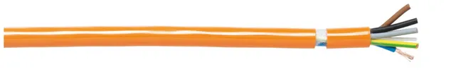 Cavo PUR-PUR 5×0.75mm² 3LNPE arancione 