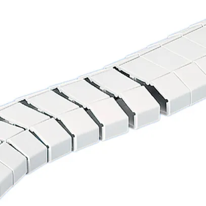 Caniveau de câble R&M flexible 1m, blanc 