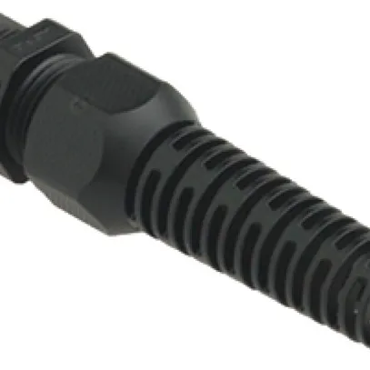 Presse-étoupe AGRO PA M12×1.5 Ø2.5…6.5mm noir, avec manchon anti-pliage 