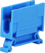 Borne de dérivation Woertz 2.5…6mm² 41A 750V vis 2×1 rail DIN 35mm bleu 