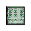 KNX-Funktionseinsatz RGB 1…8-fach EDIZIOdue schwarz m.LED, m.Temperaturfühler 