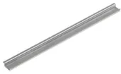 Barra profilata Weidmüller TS15 15×5.5×1000mm taglio 4.2×12mm acciaio zincato 