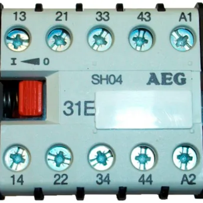 Contacteur AEG SH04 3F 230VAC 