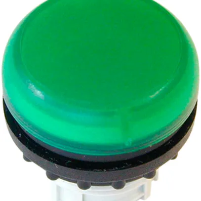 Testa ETN per lampada spia 22.5mm verde 