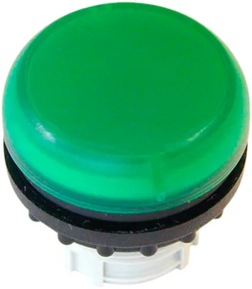 Tête ETN pour lampe témoin 22.5mm vert 