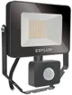 LED-Strahler ESYLUX AFL BASIC, 10W 4000K 1000lm 148×58×160mm IP65, schwarz 