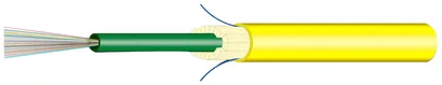 Kabel FO Universal H-LINE Cca 6×E9/125 Ø7.5mm 3000N gelb 