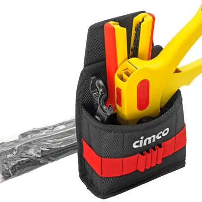 Sacoche à outils pour ceinture CIMCO Solar Wave L 4 pièces 