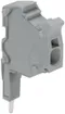 Module fiche de contrôle WAGO TopJob-S gris 1P 1.5mm² pour 2000 