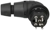 Stecker TH55 Typ 25 MH 90° IP55 16A 440V für Kabel Ø 6.5…14mm sz 