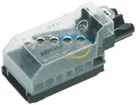Boîte de raccordement pour câble plat Woertz Technofil avec prise 3P L1 