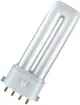 Lampe fluocompacte Osram DULUX S/E11W/41-827 blanc chaud extra 
