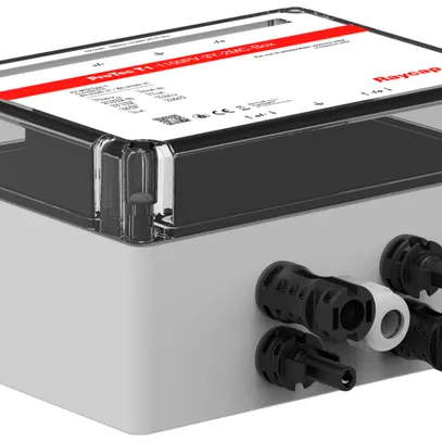 Coffret de raccordement de générateur Raycap ProTec T2-1100PV-3Y-L-2MC4-Box 