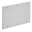 Coperchio da avvitare  MORACH 400×260mm materiale sintetico bianco 