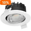 EB-LED-Spot Philips Ledinaire Clear 6W 550lm 827/830/840 IP20/65 40° DIM Ø89 ws 