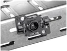 Piastrina di supporto GST18 62×50×8mm, per blocco di distribuzione, nero 