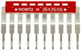 Ponti per pettine di giunzione Woertz 35425/05RO, 10L, per serie 35310/3, … 