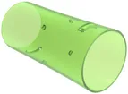 Manicotto ad innesto Spotbox M50 verde-trasparente 
