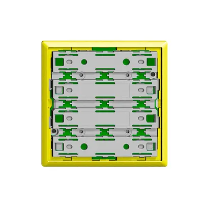 Frontplatte universal für 3×2T EDIZIOdue lemon, ohne LED 