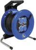 Kabelrolle KU blau GDV 30m 3×2.5mm² T12, 4×T13 10A 