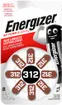 Pila bottone zinco/aria Energizer V312, blister a 8 pezzi 