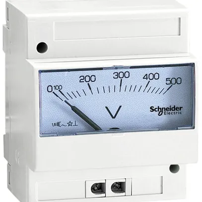Voltmetro INS Schneider Electric 0…500VAC 