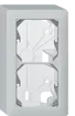 Intestazione AP kallysto 2×1 grigio chiaro 