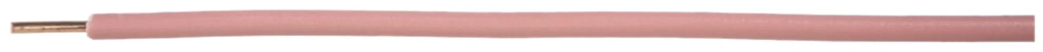 N-Draht H07Z1-U halogenfrei 1.5mm² 450/750V rosa Cca 