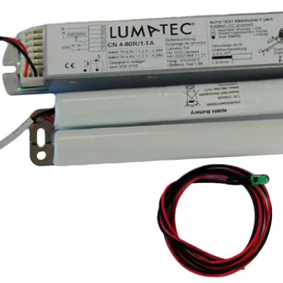 Kit élément d'éclairage de secours Lumatec CN4-80R-TA-1H 