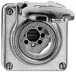 Interrupteur rotatif INC mouillé 3/1L Al pour serrure de sûreté, sans cylindre 