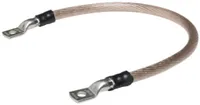 Flexibler Verbinder Flury PA 36 Cu, 50mm² rund, Kabelschuh Ø10.5mm, L=500mm 