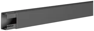 Canal d'installation tehalit LF 35×20×2000mm (l×h×L) PVC noir 