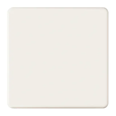 Placca di cop. 3×3 206×206 bianco, senza ritaglio 